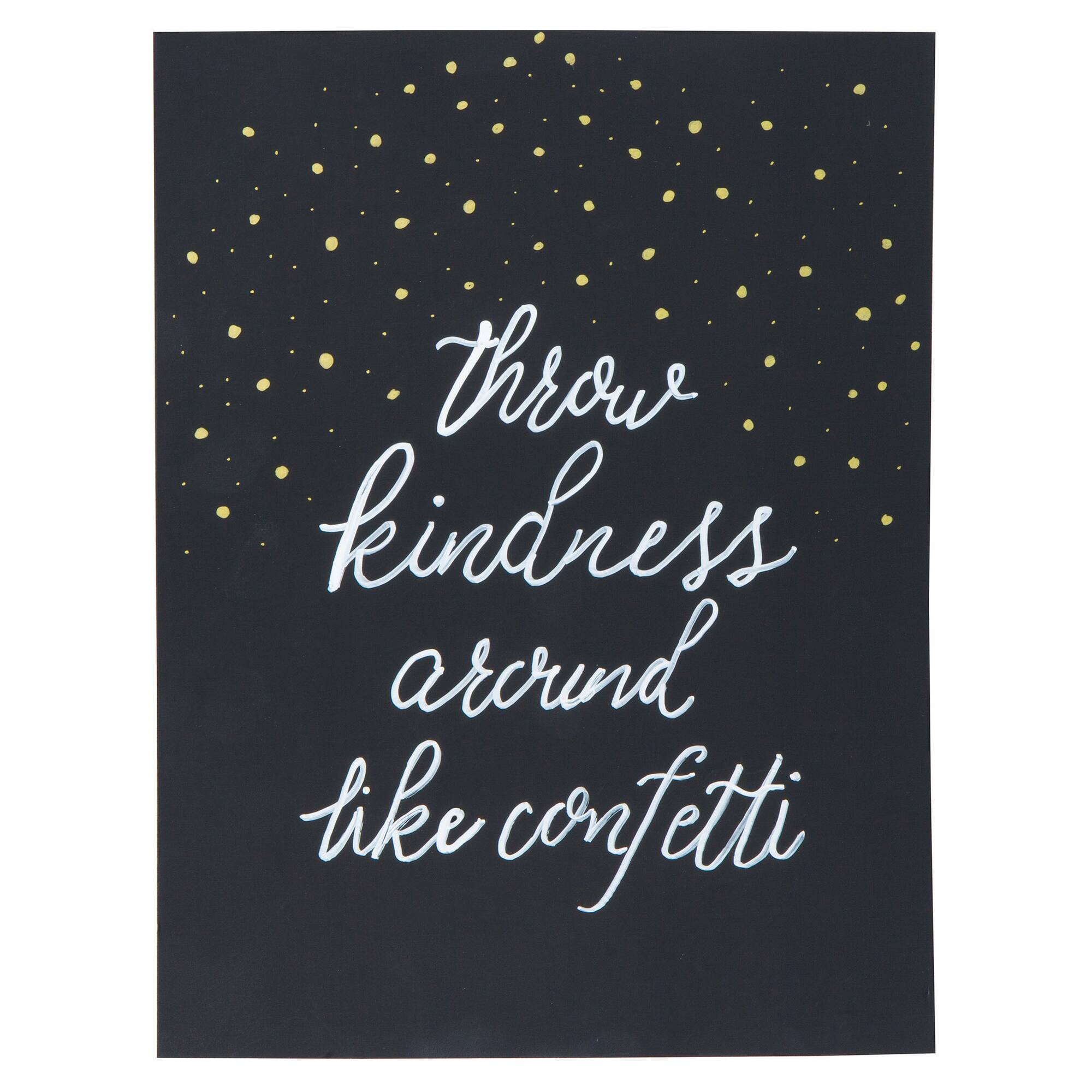 Pacon® Black Chalkboard Poster Board, 22" x 28", Pack of 25 Sheets
